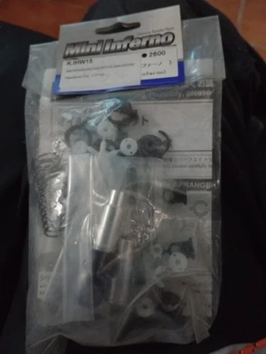 Amortisseurs arrière option hydraulique IHW15 KYOSHO MINI INFERNO - Photo 1/4