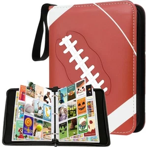 900 Pockets Trading Card Binder, Football Card Binder Album, Rugby Card Colle... - Picture 1 of 7