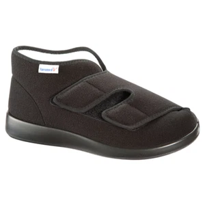Varomed Verbandschuh Genua schwarz Klettschuhe Verbandschuhe Hausschuhe Klett - Bild 1 von 2