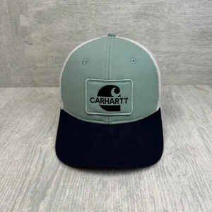 Carhartt Trucker Hat Cap Snap Back Sea Foam Green White Mesh Back AH5692-M - Picture 1 of 6