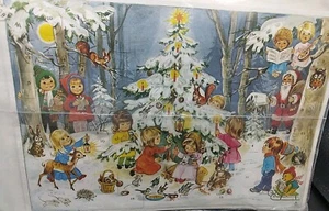 Vintage Advent Christmas Calendar Santa RS Stuttgart-Rohr West Germany Sealed 32 - Picture 1 of 7