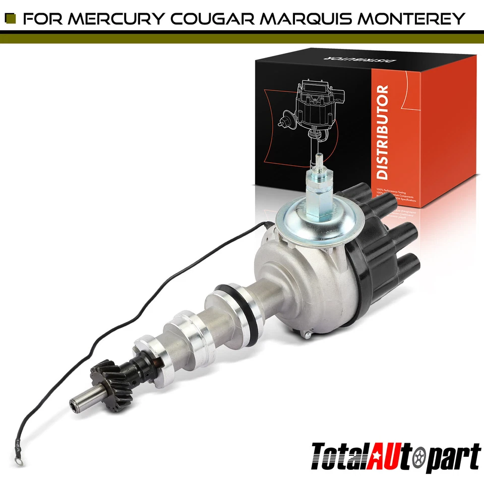 Distribuidor de encendido con tapa y rotor para Mercury Brougham Caliente Colony Park Foto 1 de 4