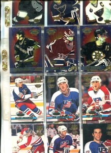 1993 1994 STADIUM CLUB HOCKEY MEMBERS ONLY 500 CARD SET PLUS INSERTS
