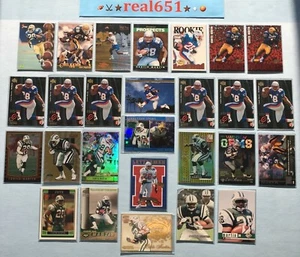 1995 + CURTIS MARTIN Rookie-Refractor-SP Lot x 27 | Lettermen /1000 HOF Patriots - Bild 1 von 11