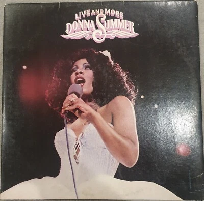 DONNA SUMMER LIVE AND MORE TWO LP VINYL RECORDS RARE GOOD CONDITION  - Image 1 of 4