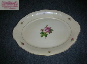 Syracuse Victoria Oval Serving Platter 14" - Picture 1 of 1