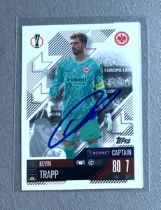 KEVIN TRAPP Eintracht Frankfurt In-person signed TC Match Attax Autogramm - Picture 1 of 2