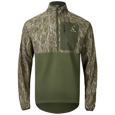 Drake Waterfowl Ol' Tom Eqwader Half Zip Pullover with Spider Web Technology - Image 1 of 4