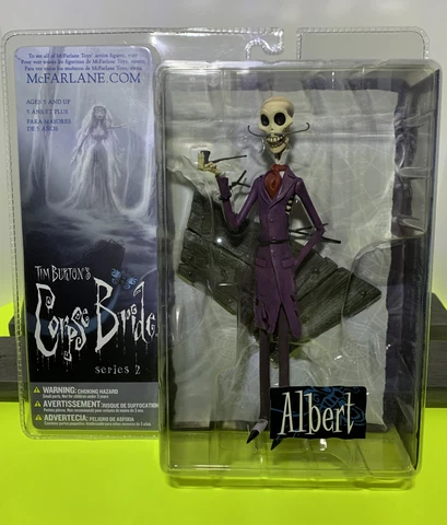 2006 NEW MCFARLANE CORPSE BRIDE SERIES 2 ALBERT UNOPENED (TIM BURTON) Cover