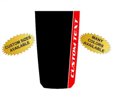 Adesivo adesivo de vinil blackout capô ajuste texto personalizado Toyota Corolla Cross 2020-2024 - Imagem 1 de 3