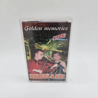 NARCIS & EKI DEMIR Golden Memories Live Cassette Tape German Violin Edelweiss - Image 1 of 4