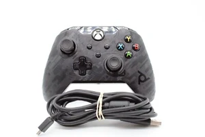 PDP Stealth Series Wired Controller Black Camo PC Microsoft Xbox One Series X/S - Picture 1 of 12