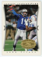 1997 Score Hobby Reserve Seattle Seahawks Football Card #224 John Friesz