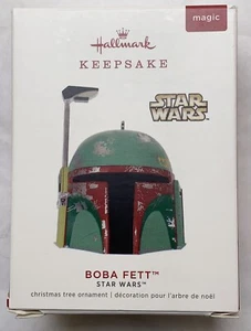 Hallmark Star Wars Boba Fett Helm Christmas Ornament Disney 2019 Magic - Bild 1 von 11