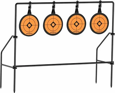 Air Gun Pellet BB Gun Targets, Metal Spinning Target Rated for .177 to .20 Cal - Image 1 of 4
