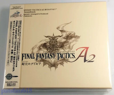 Final Fantasy Tactics A2: Grimoire of the Rift ORIGINAL SOUNDTRACK New JP CD FFT Foto 1 de 4