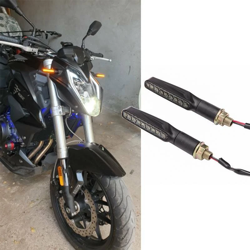 Luces de señal de giro LED ámbar para Suzuki Katana 750 600 Hayabusa SV650S SV1000S A Foto 1 de 4