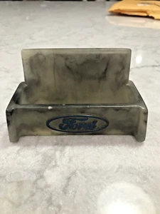Toller Oldtimer Ford Motor Company Visitenkarten Halter Display Kunststoff Marmor - Bild 1 von 12