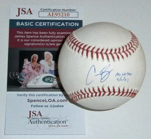 BREWERS Corbin Burnes signed baseball w/ No Hitter 9/11/21 JSA AUTO Autographed - Picture 1 of 2