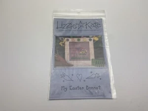 Lizzie Kate My Easter Bonnet Counted Cross Stitch Pattern 6P - Picture 1 of 3
