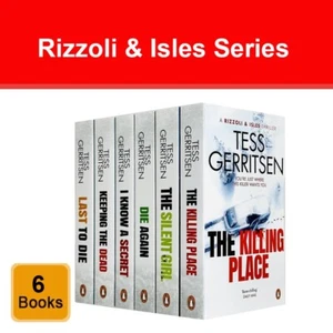 Rizzoli & Isles Series 7- 12 Collection 6 Books Set by Tess Gerritsen NEW Pack - Picture 1 of 5