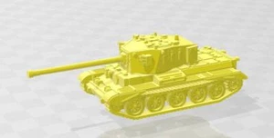 Charioteer w/ Turret - 1:100 scale - UK - Tanks - Armored Vehicle - Picture 1 of 1