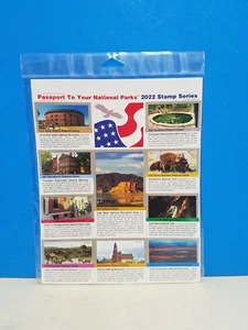 Passport To Your National Parks serie 2022 set autoadesivo sigillato di 10 - Foto 1 di 4