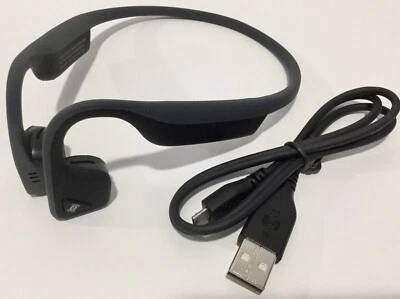 ¡Audífonos inalámbricos de conducción ósea AfterShokz Trekz Titanium (gris pizarra)! Foto 1 de 2
