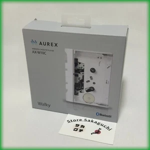Toshiba Aurex AX-W10C Cassette Player Bluetooth Headphone AUX USB-C Clear White - Picture 1 of 4
