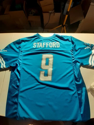 Detroit Lions #9 Matthew Stafford Jersey vgc XL extra xtra large nflpa Cover