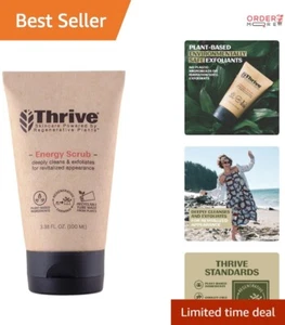 Face Scrub Natural Gel 3.36oz Exfoliating Cleanser Pore Treatment Radiant Skin - Picture 1 of 9