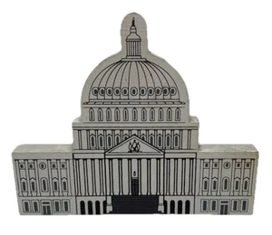 VTG Cat's Meow US Capitol Building White House Washington DC 1991 Signed! - Picture 1 of 7