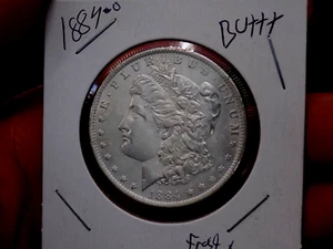 MORGAN SILBER DOLLAR 1884 O FROSTY WHITE BU+++ - Bild 1 von 4
