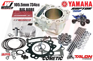 Raptor 700 700R Big Bore Kit 105.5mm Cylinder 734cc Complete Top End Rebuild Kit - Picture 1 of 23