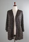 CHICO'S Travelers NWT $119 Luster Light Jacket Top Size 2 US Large 12 / 14