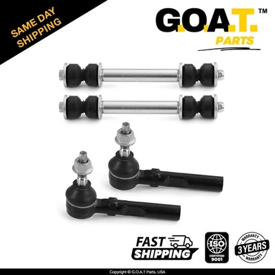 Outer Tie Rod End &Front Sway Bar Kit for Chevrolet Express 1500 GMC Savana 1500 - Image 1 of 4