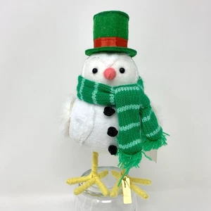 Wondershop Christmas Bird Freezy Featherly Friends Green Hat Scarf Target 2022 - Picture 1 of 6