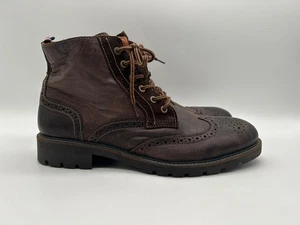 Tommy Hilfiger Curtis 8C stivali uomo marrone EUR 45 - Foto 1 di 5
