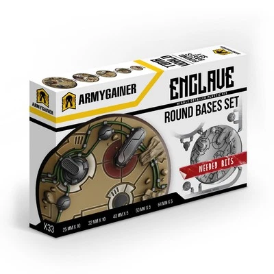 ENCLAVE ROUND BASES SET - Image 1 of 4