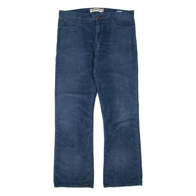 Pantalón de pana LEVI'S para mujer azul corte boot regular W36 L32 Foto 1 de 4