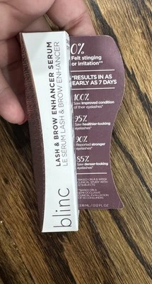 Blinc Lash and Brow Enhancer Serum Longer Thicker Lashes Cruelty Free 0.15 Oz - Image 1 of 3