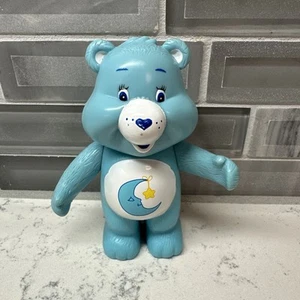 Blue Bedtime Bear Care Bears Playmates 2003 4" PVC Figura Sonagli Super Carino! - Foto 1 di 7