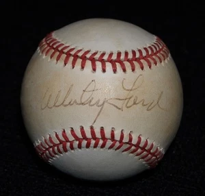 Autographed Official AL Baseball *** WHITEY FORD *** Signed Auto NY Yankees - Picture 1 of 2
