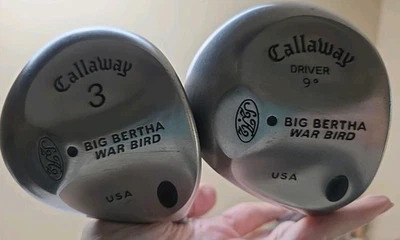 Callaway Big Bertha War Bird Driver 9° y 3 madera diestro Foto 1 de 4