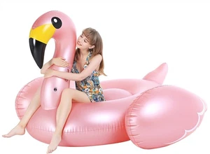 Jasonwell riesiger aufblasbarer Flamingo Pool Schwimmer mit schnellen Ventilen Sommer Strand - Bild 1 von 7