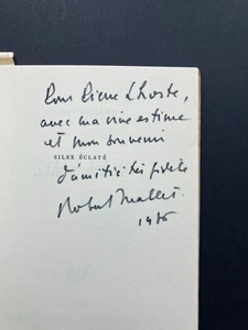 Robert MALLET " Silex éclaté " E.O. NUM. 1/200 H.C. avec ENVOI, Gallimard 1976 - Imagen 1 de 3