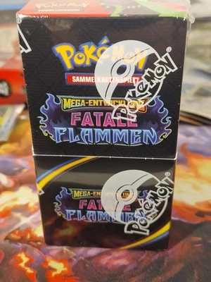 Pokemon Mega Entwicklung Fatale Flammen 18er Booster Box Display Deutsch Neu... - Bild 1 von 4