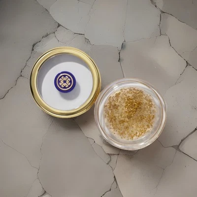 TATCHA CAMELIA Gold Spun Lip Balm Clear Full Size 0.21 FL.OZ. /6 G - Image 1 of 3