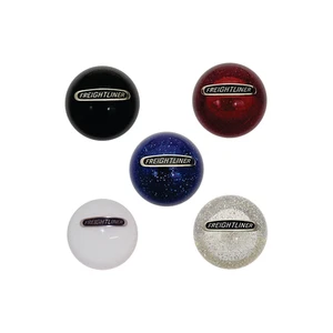 Freightliner Emblem Brake Knob (5/8"-11 female threads) Twisted Shifterz (Choose - Picture 1 of 9