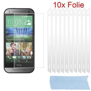 10x Protection Films for HTC ONE M8 MINI (2.Gen.) Display Saver Anti-Scratch - Picture 1 of 1